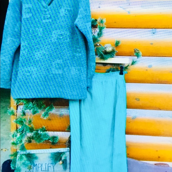 🎅 Vintage Christmas Zip Up Cardigan Tree  🎄  NUC Sz Med YARNWORKS - Picture 14 of 16